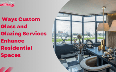 Ways Custom Glass and Glazing Services Enhance Residential Spaces